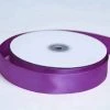 Silkflowersfactory Ribbons 1" X 50 Yards Solid Satin Ribbon - Eggplant 2 Silkflowersfactory Ribbons 1" X 50 Yards Solid Satin Ribbon - Eggplant