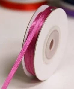 Silkflowersfactory Ribbons 1/8" X 100 Yards Solid Satin Ribbon - Burgundy 7 Silkflowersfactory Ribbons 1/8