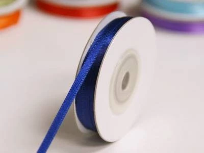 Silkflowersfactory 1/8" X 100 Yards Solid Satin Ribbon - Navy Blue 5 Silkflowersfactory 1/8" X 100 Yards Solid Satin Ribbon - Navy Blue