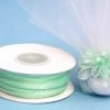Silkflowersfactory 1/8" X 50 Yards Pull Ribbon Bow - Mint