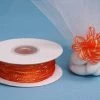 Silkflowersfactory 1/8" X 50 Yards Pull Ribbon Bow - Orange Ribbons 1 Silkflowersfactory 1/8" X 50 Yards Pull Ribbon Bow - Orange Ribbons