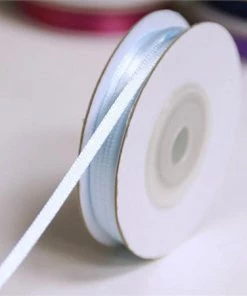 Silkflowersfactory 1/16" X 100 Yards Solid Satin Ribbon - Light Blue 7 Silkflowersfactory 1/16