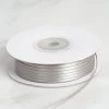 Silkflowersfactory 1/16" X 100 Yards Solid Satin Ribbon - Silver Ribbons 1 Silkflowersfactory 1/16" X 100 Yards Solid Satin Ribbon - Silver Ribbons