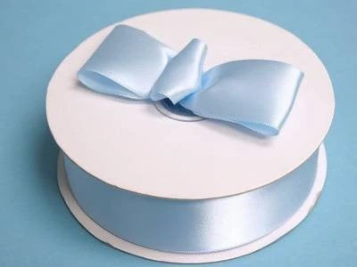 Silkflowersfactory Ribbons 1.5" X 50 Yards Solid Satin Ribbon - Baby Blue 6 Silkflowersfactory Ribbons 1.5" X 50 Yards Solid Satin Ribbon - Baby Blue