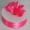 Silkflowersfactory 1.5" X 50 Yards Solid Satin Ribbon - Fuchsia 2 Silkflowersfactory 1.5" X 50 Yards Solid Satin Ribbon - Fuchsia