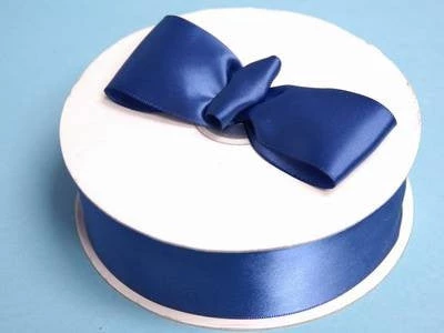 Silkflowersfactory 1.5" X 50 Yards Solid Satin Ribbon - Navy Blue 6 Silkflowersfactory 1.5" X 50 Yards Solid Satin Ribbon - Navy Blue