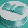 Silkflowersfactory 1.5" X 50 Yards Solid Satin Ribbon - Turquoise 1 Silkflowersfactory 1.5" X 50 Yards Solid Satin Ribbon - Turquoise
