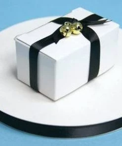 Silkflowersfactory Ribbons 3/8" X 100 Yards Solid Satin Ribbon - Black 7 Silkflowersfactory Ribbons 3/8