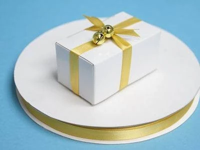 Silkflowersfactory Ribbons 3/8" X 100 Yards Solid Satin Ribbon - Gold 5 Silkflowersfactory Ribbons 3/8" X 100 Yards Solid Satin Ribbon - Gold