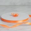 Silkflowersfactory Ribbons 3/8" X 100 Yards Solid Satin Ribbon - Orange 1 Silkflowersfactory Ribbons 3/8" X 100 Yards Solid Satin Ribbon - Orange