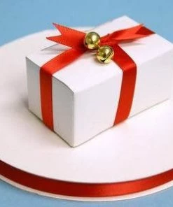 Silkflowersfactory 3/8" X 100 Yards Solid Satin Ribbon - Red 7 Silkflowersfactory 3/8