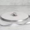 Silkflowersfactory 3/8" X 100 Yards Solid Satin Ribbon - Silver 2 Silkflowersfactory 3/8" X 100 Yards Solid Satin Ribbon - Silver