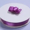 Silkflowersfactory 7/8" X 100 Yards Solid Satin Ribbon - Eggplant Ribbons