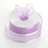 Silkflowersfactory 1.5" X 25 Yards Organza Ribbon With Satin Edge - Lavender 1 Silkflowersfactory 1.5" X 25 Yards Organza Ribbon With Satin Edge - Lavender