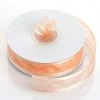 Silkflowersfactory 7/8" X 25 Yards Organza Ribbon With Satin Edge - Peach 1 Silkflowersfactory 7/8" X 25 Yards Organza Ribbon With Satin Edge - Peach