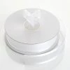 Silkflowersfactory 7/8" X 25 Yards Organza Ribbon With Satin Edge - White 2 Silkflowersfactory 7/8" X 25 Yards Organza Ribbon With Satin Edge - White