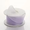 Silkflowersfactory Ribbons 1.5" X 10 Yards Organza Ribbon With Wired Edge - Lavender
