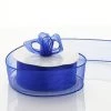 Silkflowersfactory Ribbons 1.5" X 10 Yards Organza Ribbon With Wired Edge - Royal Blue 1 Silkflowersfactory Ribbons 1.5" X 10 Yards Organza Ribbon With Wired Edge - Royal Blue