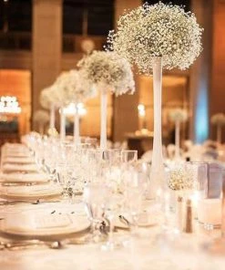 Silkflowersfactory 24" Clear Eiffel Tower Vases-12pc Flower Vases & Decorations 16 Silkflowersfactory 24