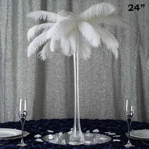 Silkflowersfactory 24" Clear Eiffel Tower Vases-12pc Flower Vases & Decorations 3 Silkflowersfactory 24" Clear Eiffel Tower Vases-12pc Flower Vases & Decorations