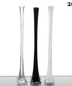 Silkflowersfactory Flower Vases & Decorations 28" White Eiffel Tower Vases-6pc 8 Silkflowersfactory Flower Vases & Decorations 28