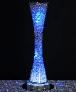 Silkflowersfactory 24" Tall Clear Hourglass Shaped Floral Centerpiece Vase Wedding Party Decoration - 6 PCS 15 Silkflowersfactory 24